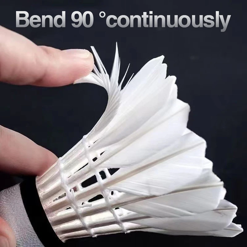 New White Goose Feather Badmin - Feather Shuttlecock review and price