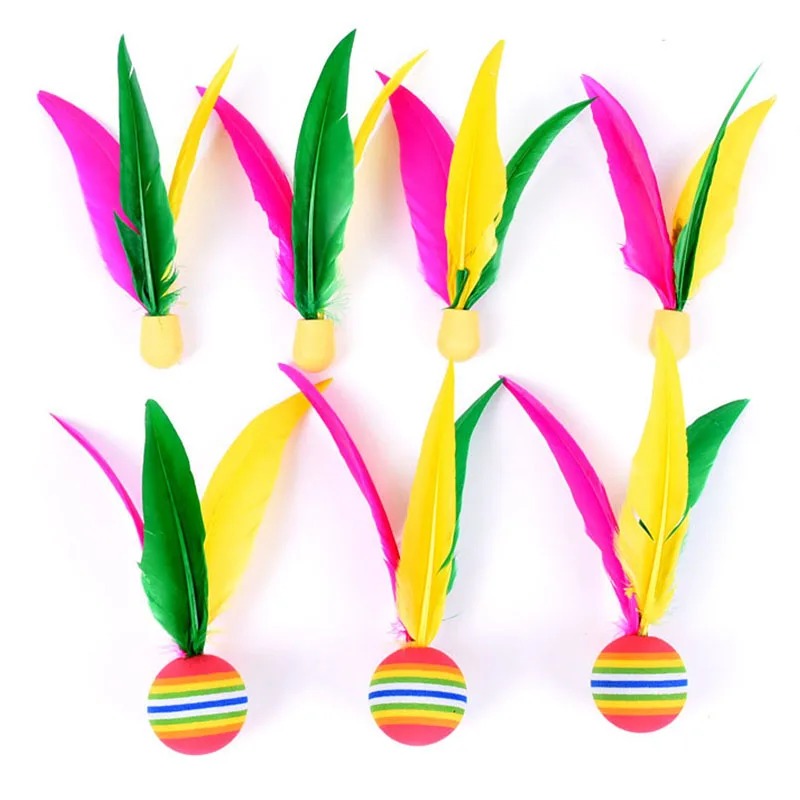 10Pcs Outdoor Badminton Balls  - Feather Shuttlecock review and price