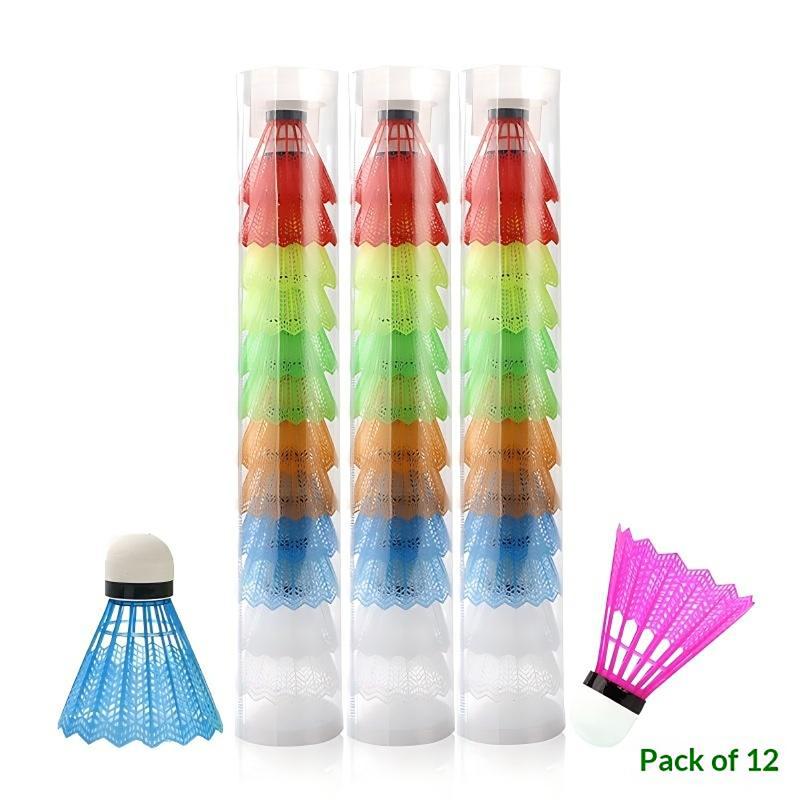 ~6/12Pack Durable Plastic Badm - Badminton Shuttlecock review and price