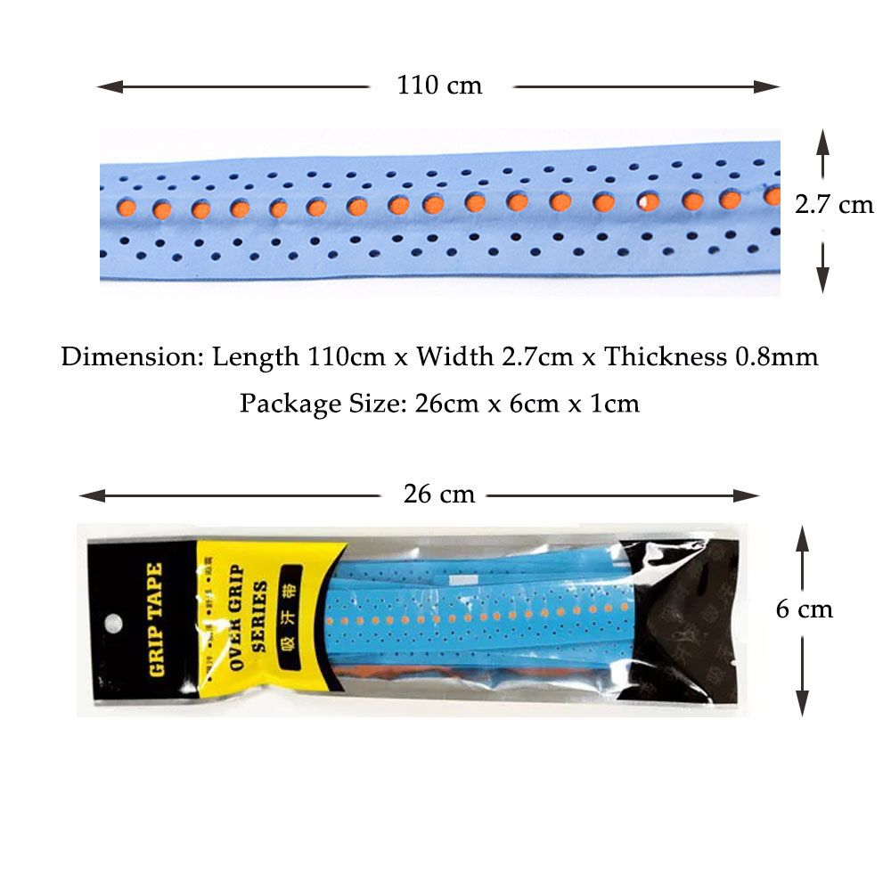 1.1m Anti-slip Tennis Badminto - Badminton Grip review and price