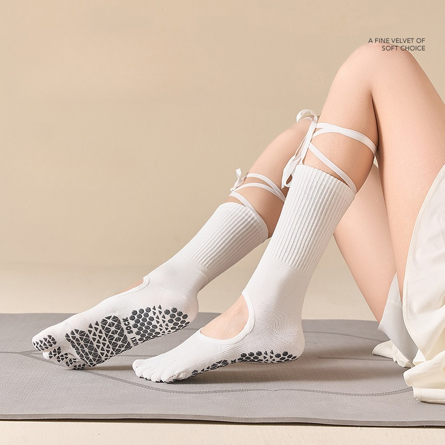 Women's Lace-Up Grip Yoga Sock - Sports Grip review and price